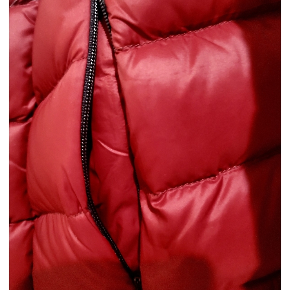 Soia & Kyo Crimson Red Puffer Down Jacket Women's - Picture 5 of 13